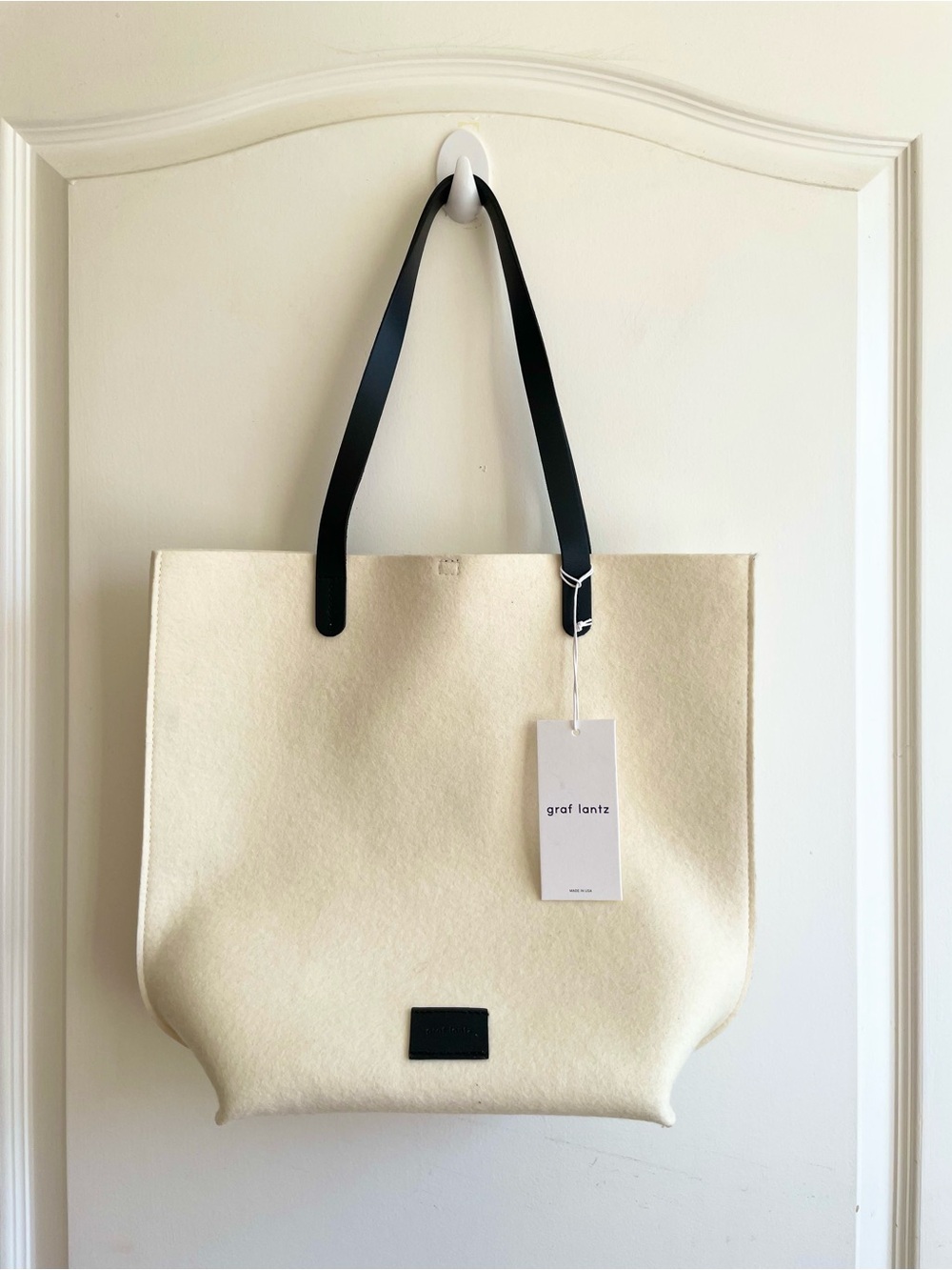Graf Lantz Hana Merino Wool Tote New With Tags